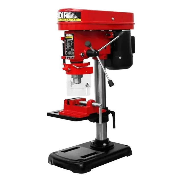 Taladro Banco 1/2 Prensa Morsa Adir 828 Color Rojo