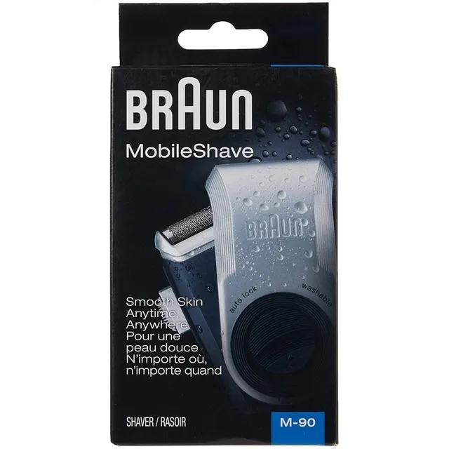 Rasuradora De Viaje Braun M90 Para Recorte De Precisión