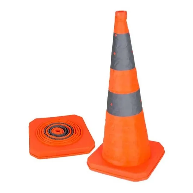 Cono De Seguridad Reflectivo Retráctil 70cm Safari E83005-70