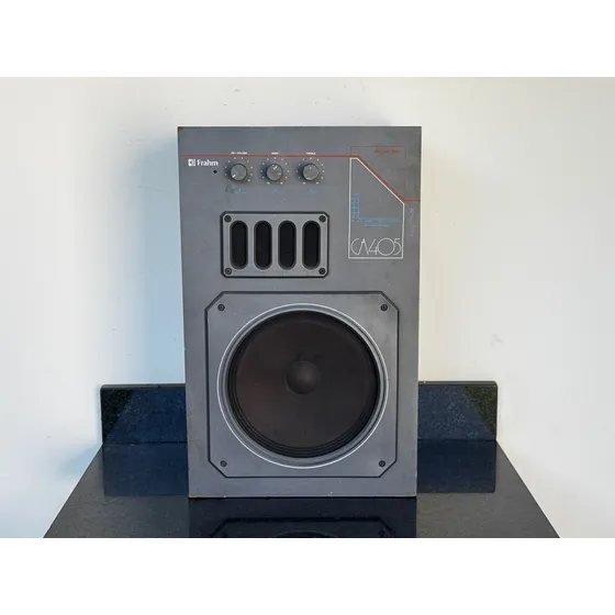 Antiga Caixa Amplificada Frahm - Funcionando