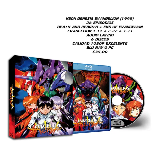 Evangelion / Neon Genesis Evangelion Anime Completo Hd Latin