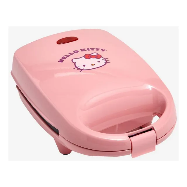 Waflera eléctrica Sanrio Cocina Hello Kitty color rosa 127V