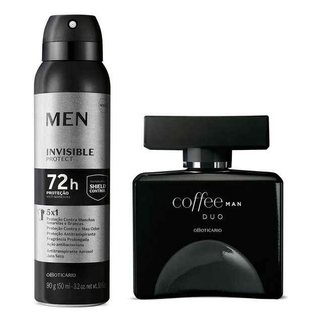 Kit Presente Dia Dos Pais: Coffee Man + Antitranspirante