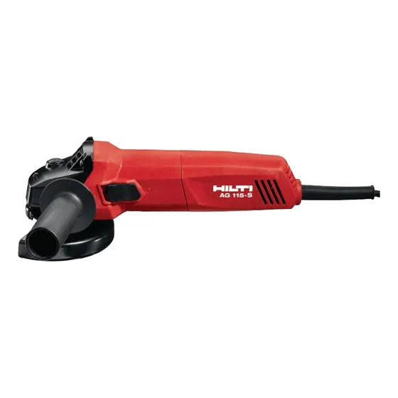 Esmeril Angular 4 1/2 Diámetro  115 Mmhilti Ag 115-8s Rojo 50 Hz/60hz