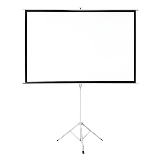Pantalla Proyector 100 Pulgadas Con Trípode 4k Blanca Pro