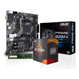 Combo Actualización Pc Amd Ryzen 7 5700g + A520m + 16gb Ddr4 Combo Actualización Pc Amd Ryzen 7 5700g + A520m + 16gb Ddr4