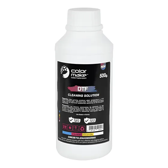 Solvente Para Dtf 500ml Solución Limpia Cabezales Y Sistema