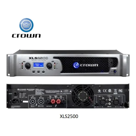 Amplificador Sonido Crown Xls2500 2400watts Planta De Sonido