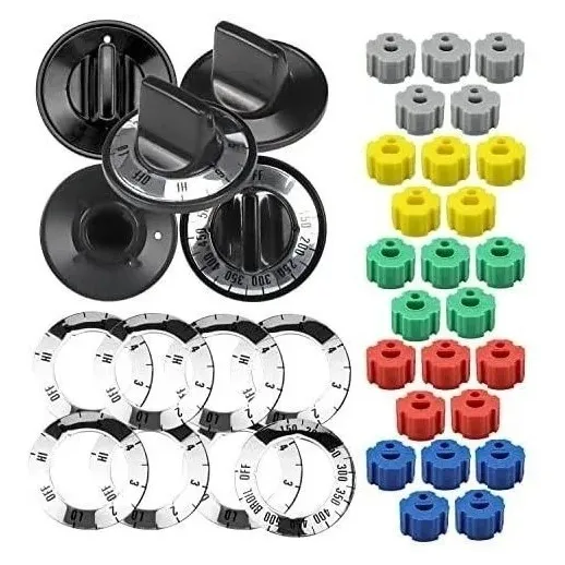 Kit 5 Perillas Universal Para Cocina Eléctrica Calidad Usa