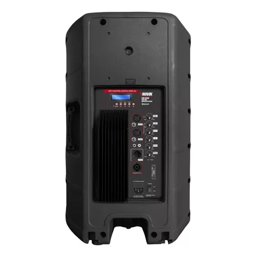 Parlante Novik Neo EVO 460X con bluetooth negro 220V