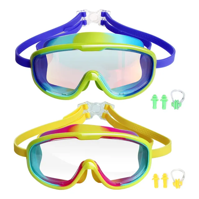 Gafa Natacion Para Niño 2 Antivaho Vision Amplia 4 15 Año +