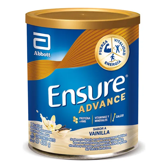 Ensure Advance Polvo Multivitaminico 400g Vainilla