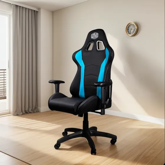 Conforto E Estilo: Cadeira Gamer Caliber R1 Azul