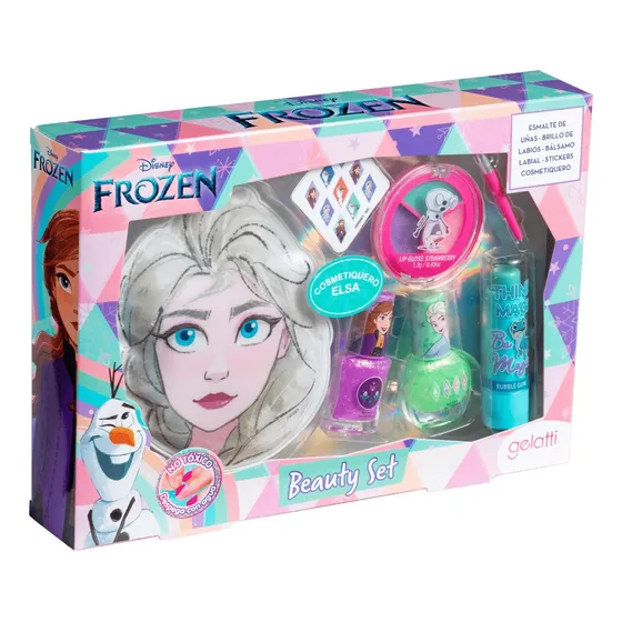 Set De Pinturas De Uñas Para Niñas De Frozen. 