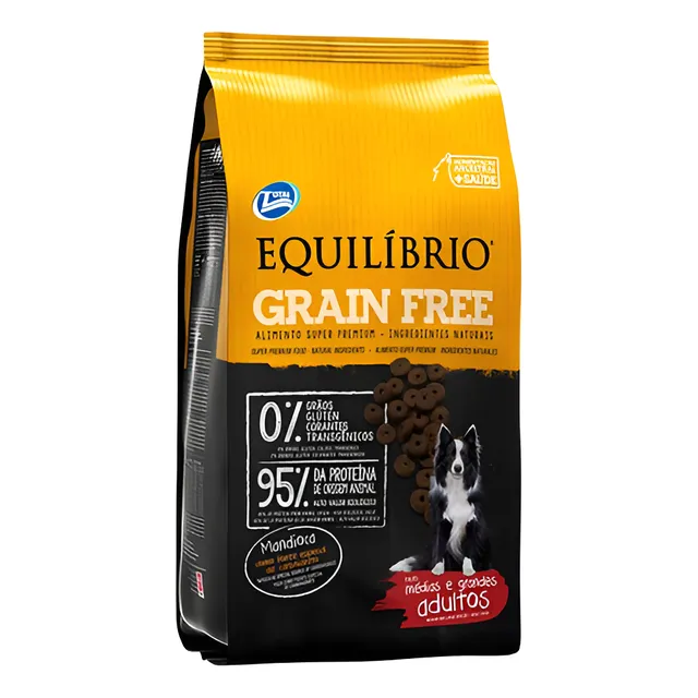 Equilibrio Grain Free Perro Adulto Grande 12 Kg