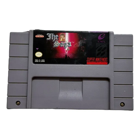 Id 521 The 7th Saga Original Snes Super Nintendo