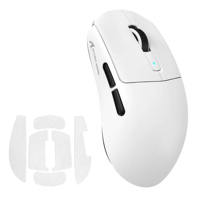 Mouse Gamer Inalámbrico Attack Shark R6, 39g, Ultrali,3-mode