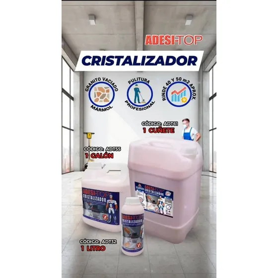 Cristalizador De Pisos Adesitop.