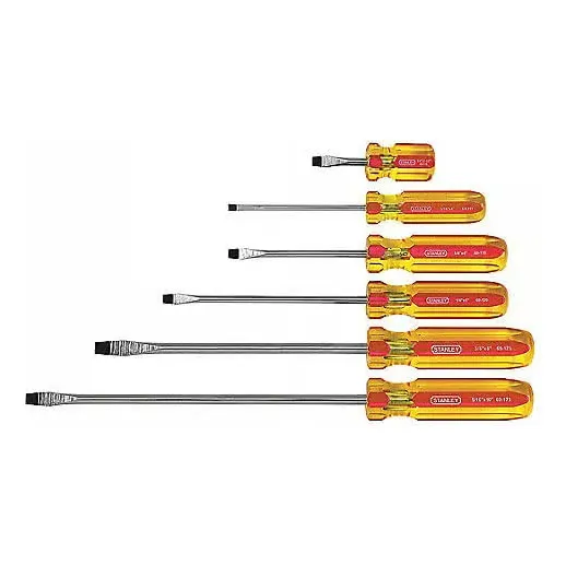 Juego De Destornillador 6 Piezas Pro Planos Stanley