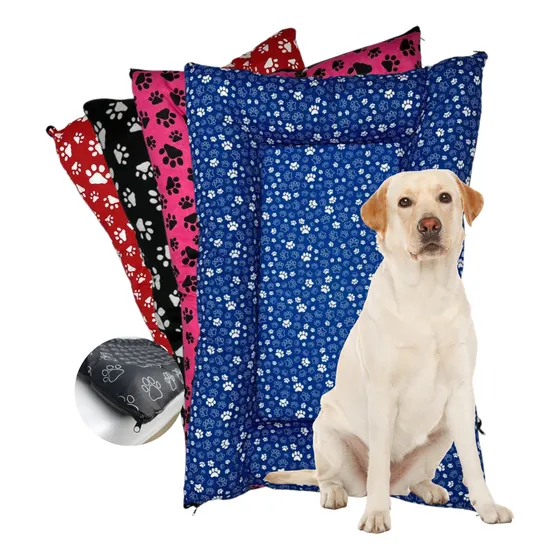 Colchonete Para Cachorro Gato Caminha Pet 90x63 Cm Tam Gg Cor Pink