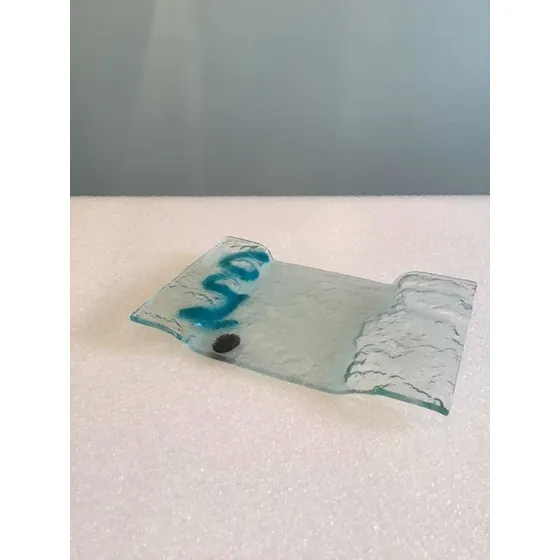 Bandeja Rectangular De Vidrio Para Servir Pasapalos