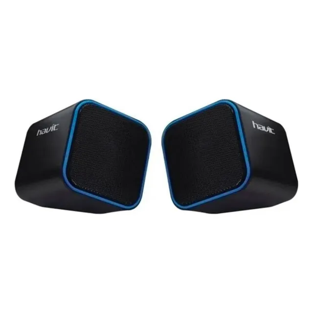 Parlantes Havit Sk473bl 2.0 Pc 3.5 Usb Notebook