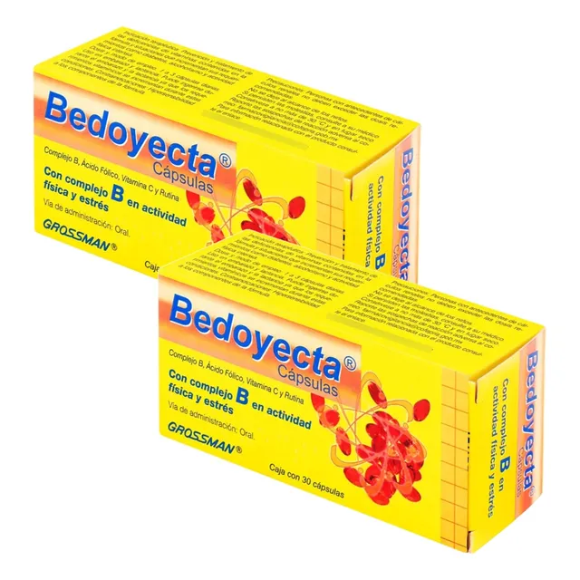 Bedoyecta Multivitamínico Complejo B - Pack De 2 Cajas
