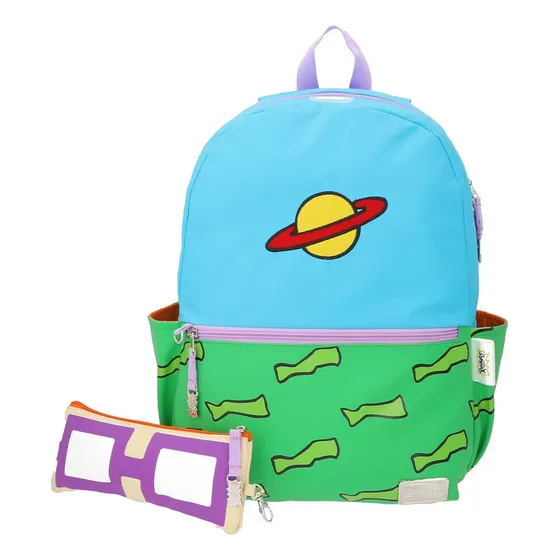 Mochila Rugrats Carlitos Primaria Backpack Rug003bp233a Color Multicolor
