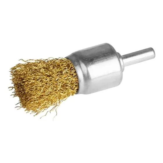 Cepillo Ondulado De Copa 1 Para Taladro Marca Total Tools