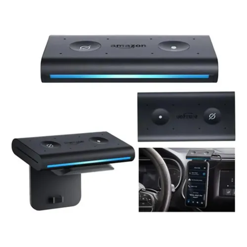 Amazon Echo Auto (2nd Gen) com assistente virtual Alexa - preto