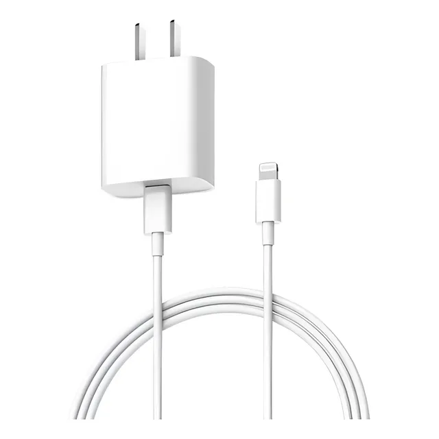 Cargador Carga Rápida Para iPhone XR 20w 