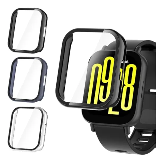 3pcs Funda Protectora Templada Para Redmi Watch5 Active