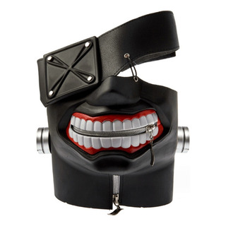 Máscara De Cosplay 3d De Halloween Tokyo Ghoul Kaneki Ken Máscara De Cosplay 3d De Halloween Tokyo Ghoul Kaneki Ken