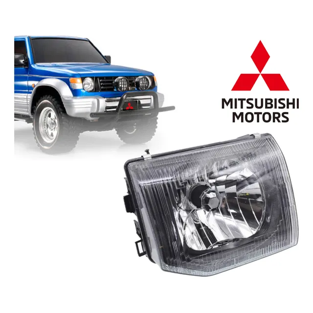 Faro Derecho Para Montero Dakar Pantalla De Vidrio Tipo V33