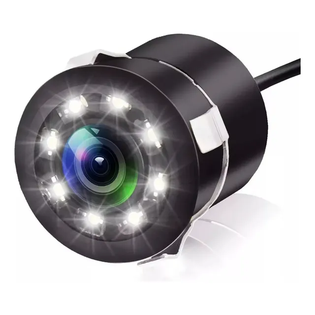 Camara Reversa Carro Vision Nocturna 180 Grados Agua + Broca