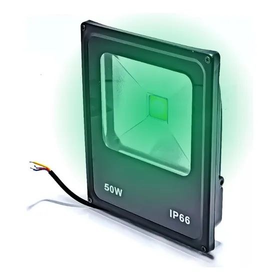 Refletor Led Holofote 50w Prova D Água Ip66 Bivolt Sitio