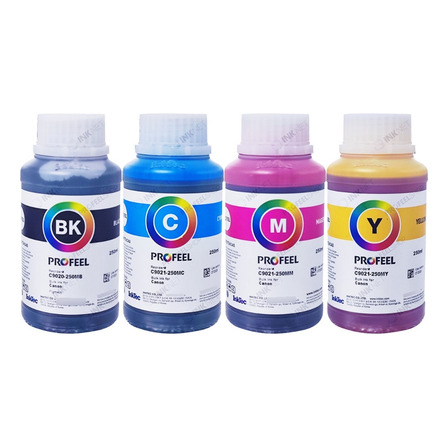 Tinta 4x250ml Inktec C9020 C9021 Pixma G3010 G3100 G3110 Tinta 4x250ml Inktec C9020 C9021 Pixma G3010 G3100 G3110
