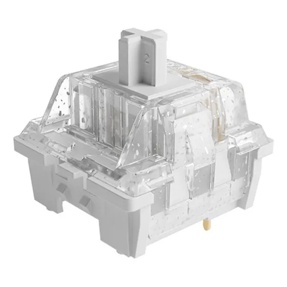 Switch De Teclado Akko Wine White Tátil Kit Com 45 Unidades