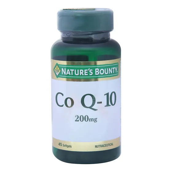 Suplemento Nature's Bounty Coq10 200 Mg 45 Cápsulas Blandas