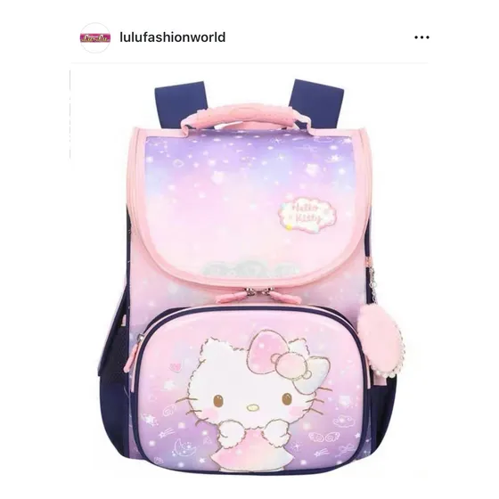 Hello Kitty Original Sanrio Morral Escolar