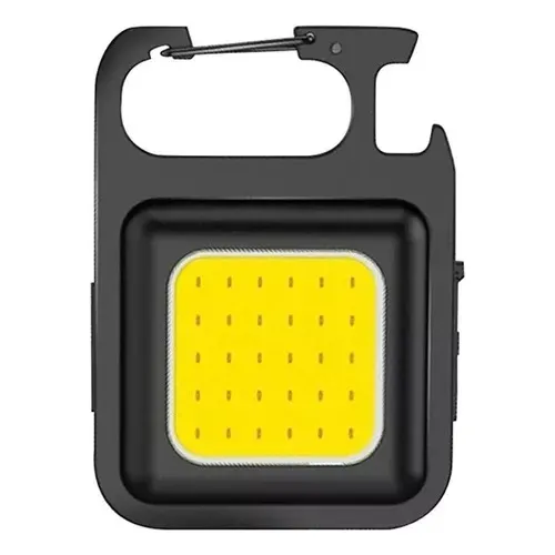Mini Linterna Led Recargable Usb Llavero Luz Blanco Frio