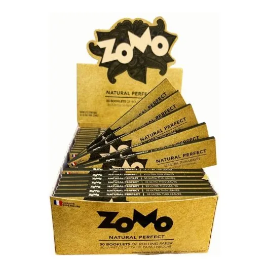 Smoking Brown Seda Zomo Natural Perfect 50 Livretos.