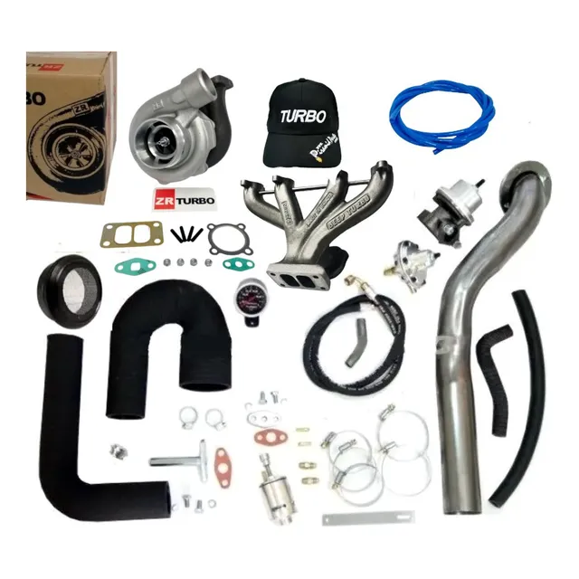 Kit Turbo Pulsativo Ar E Dh + Turbina 42/48 Gol Ap + Brindes