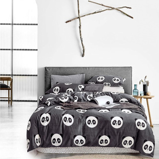 Juego De Funda Nórdica Sleepymoon, Tamaño Individual, Panda, Juego De Funda Nórdica Sleepymoon, Tamaño Individual, Panda,