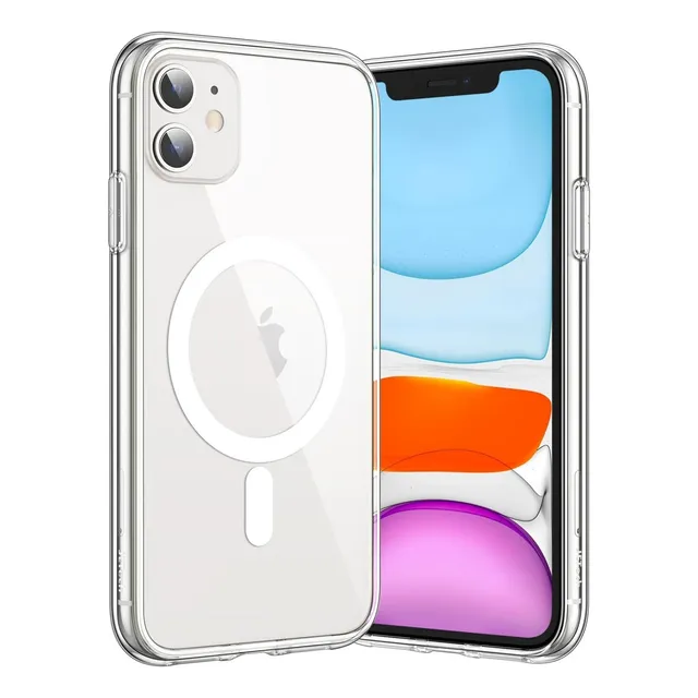 Funda Magnética Para iPhone (varios Modelos) Transparente