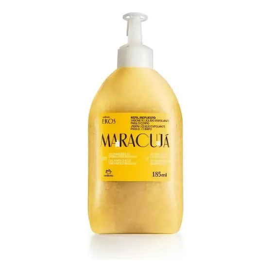Refil Sabonete líquido esfoliante Maracujá Natura Ekos