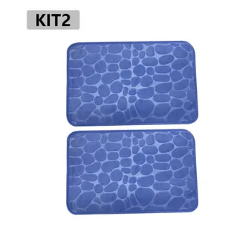 Kit 2 Tapetes Para Banheiro Antiderrapante Super Soft Kit 2 Tapetes Para Banheiro Antiderrapante Super Soft
