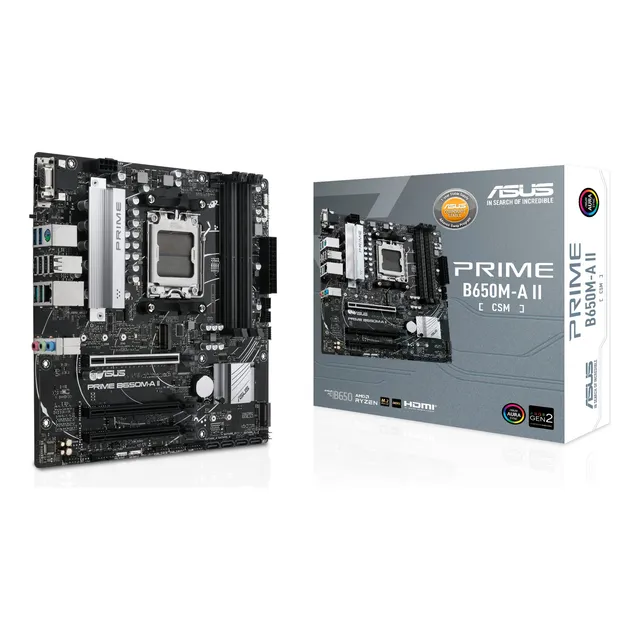 Placa Madre Asus Prime B650m-a Ii-csm Amd B650 Am5 Ryzen