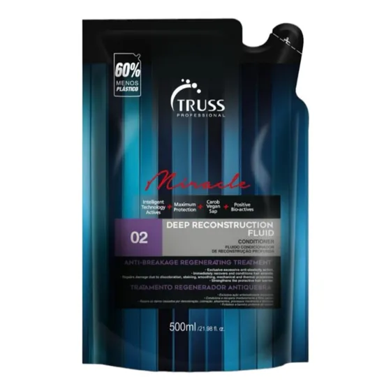 Truss Refil Deep Reconstruction Tratamento Antiquebra 500ml