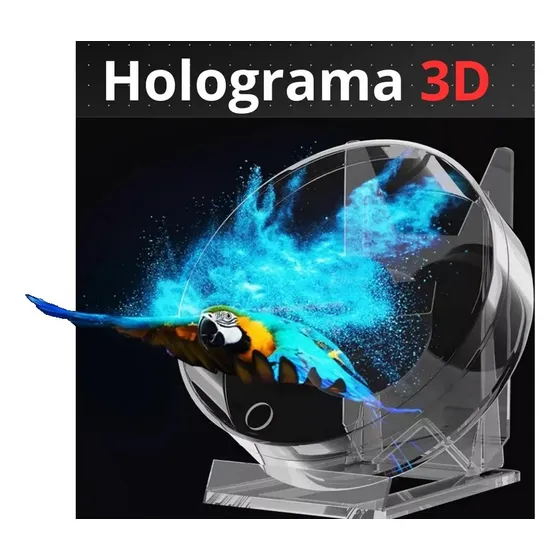 Holograma 3d Remoto De Escritorio